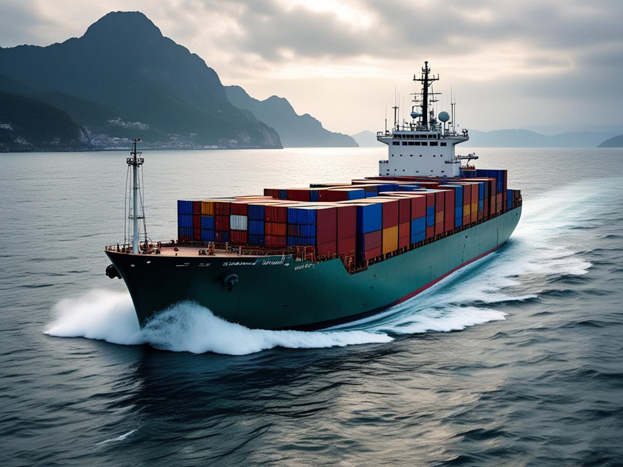 貨船正在運輸干魚膠到澳洲 貨船正在運輸干魚膠到澳洲